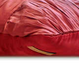 Dreamy Rust - Orange Silk Throw Cushion Cover