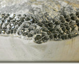 Gray Velvet Lumbar Cushion Cover - Crystal Shards