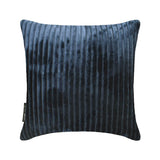 Navy Blue Lines Throw Cushion Cover