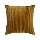 Gold Lines Throw Cushion Cover