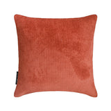 Rust Cords Throw Cushion Cover