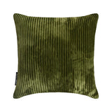 Green Lines Throw Cushion Cover