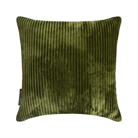 Green Lines Throw Cushion Cover