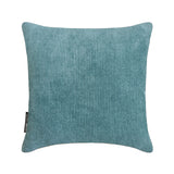 Teal Blue Cords Throw Cushion Cover