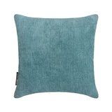 Teal Blue Cords Throw Cushion Cover