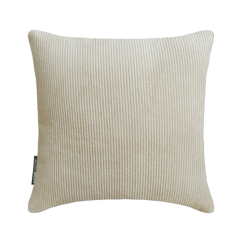 Ivory Cords Throw Cushion Cover