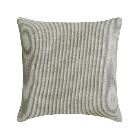 Light Gray Cords Throw Cushion Cover