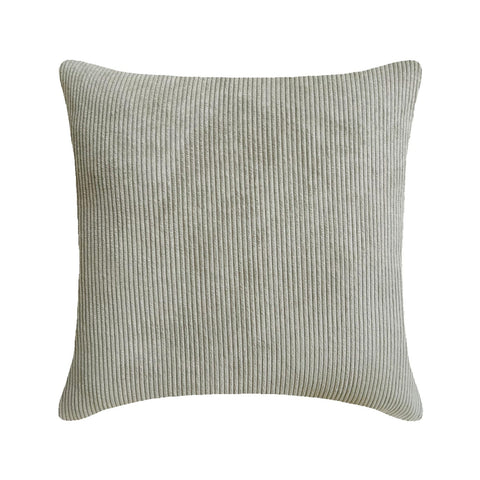 Light Gray Cords Throw Cushion Cover
