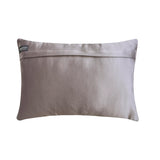 Gray Satin Lumbar Cushion Cover - Gleam And Glamour