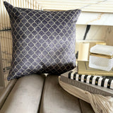 Nour Brown Throw Cushion Cover