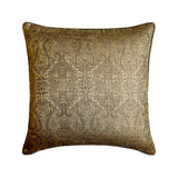 Golden Cascade Throw Cushion Cover