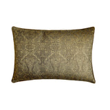 Golden Aura Lumbar Cushion Cover