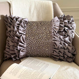 Gleam And Glamour Lumbar Cushion Cover