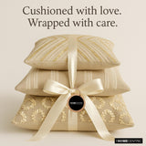 Sea Windsor - Blue Art Silk Throw Pillow Cover