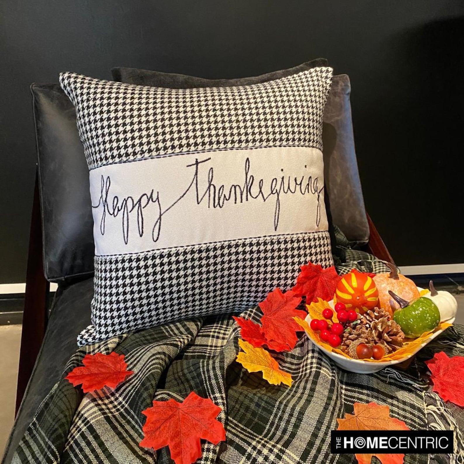 Thanksgiving Throw Cushion Cover