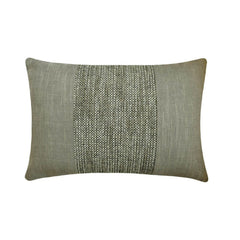 Sage Green Linen Lumbar Cushion Cover - June Sage