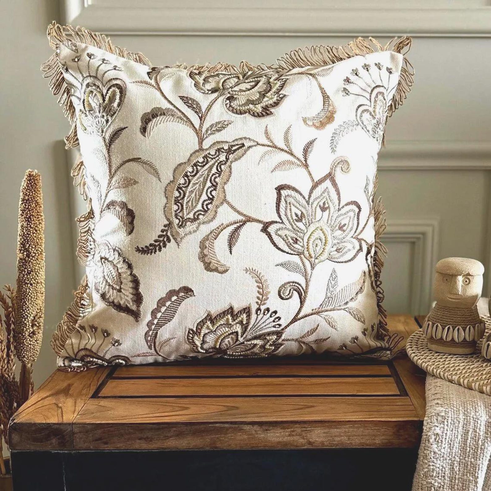 Marjorie Throw Pillow Cover
