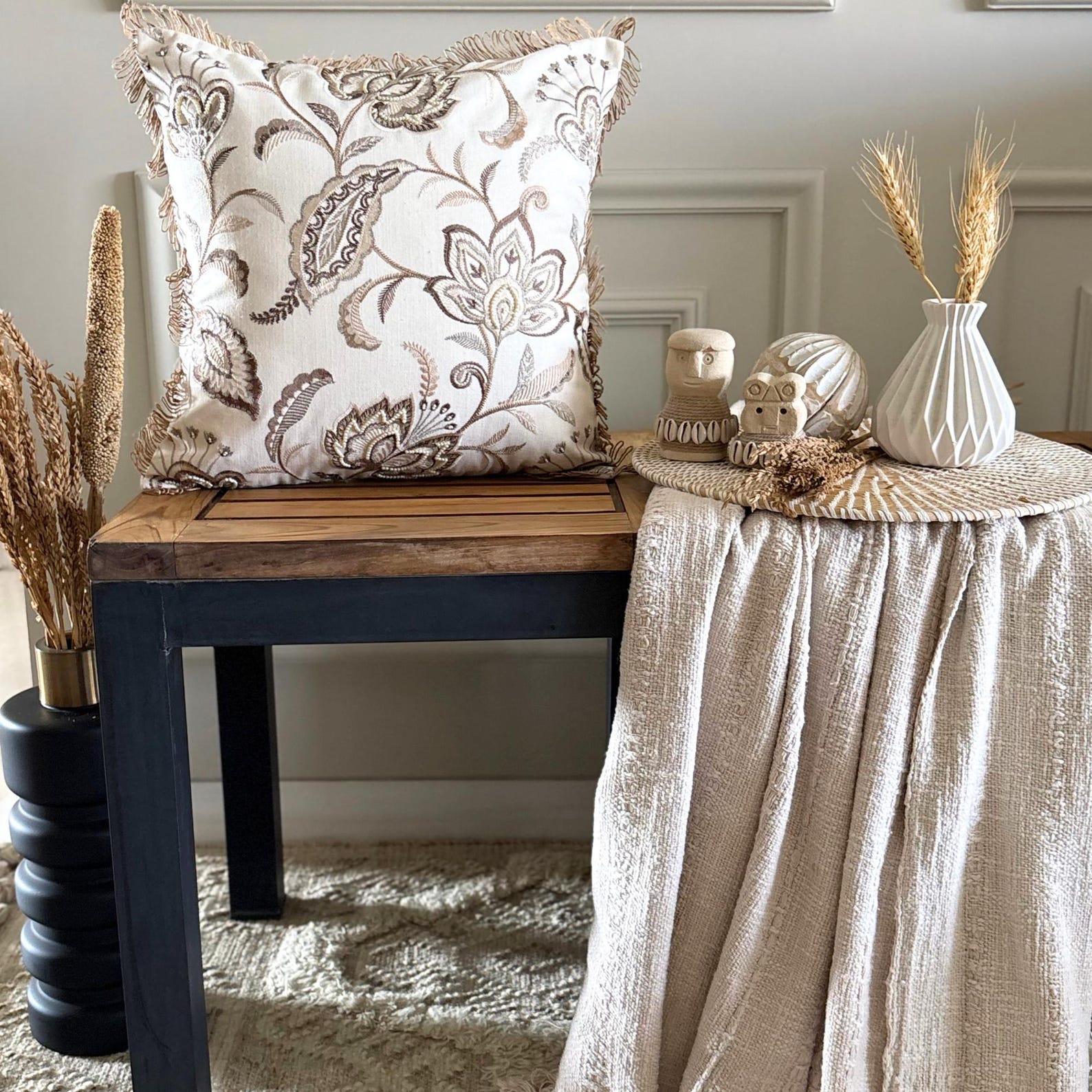 Marjorie Throw Pillow Cover
