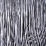 Silver Gray (Crushed) Art Silk / Faux Silk Fabric By The Metre