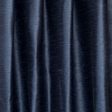 Midnight Blue Art Silk / Faux Silk Fabric By The Metre