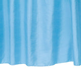 Light Aqua Blue Art Silk Curtain Panels