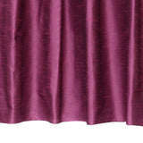 Boysenberry Purple Art Silk Curtain Panels