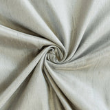 Light Gray Silk Dupioni Curtain Panels