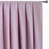 Pastel Lilac Pure Silk Dupioni Curtain Panels