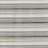 Jacquard Velvet Stripes Gray & Teal Jacquard Chenille Velvet Fabric By The Metre, 54 inches width