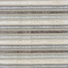 Jacquard Velvet Stripes Gray & Teal Jacquard Chenille Velvet Fabric By The Metre, 54 inches width
