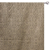 Beige Damask With Copper Lurex Fabric By The Metre, 54 inches or 137 cm, Jacquard Fabric, Zari Woven Fabric
