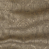 Beige Damask With Copper Lurex Fabric By The Metre, 54 inches or 137 cm, Jacquard Fabric, Zari Woven Fabric