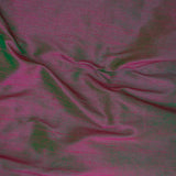 Fuchsia And Green Art Silk Curtain Panels