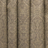 Beige Damask With Copper Lurex Fabric By The Metre, 54 inches or 137 cm, Jacquard Fabric, Zari Woven Fabric