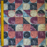 Burgundy, Brick Red Cotton Fabric by the Metre, 1 Metre Multi Cotton Fabric