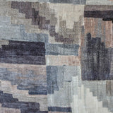 Shades of Gray & Brown Cotton Viscose Velvet Fabric by the Metre, 1 Metre