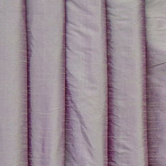 Cream And Purple Art Silk Curtain Panels