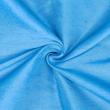 Light Blue Art Silk Curtain Panels