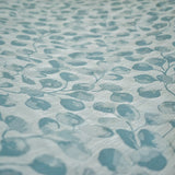 Blue Jacquard Fabric by the Metre, 1 Metre Blue Silk Fabric