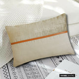 Corduroy Cozies Beige - Beige Corduroy Lumbar Cushion Cover