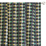 Gray Yellow Jacquard Velvet Fabric by the Metre