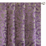 Purple Jacquard Velvet Fabric by the Metre, 1 Metre Purple Velvet Fabric
