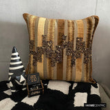 Eldora - Gold Velvet Throw Cushion Cover