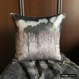 Exodus - Grey Velvet Decorative Throw Cushion Cover