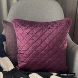 Purple Soul - Purple Velvet Throw Cushion Cover