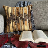 Eldora - Gold Velvet Throw Cushion Cover