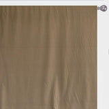Mocha Brown Velvet Curtain Panels