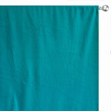 Turquoise Velvet Curtain Panels