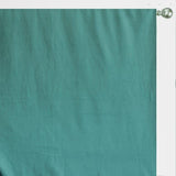 Aqua Green Velvet Curtain Panels