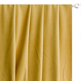 Mustard Yellow Velvet Curtain Panels